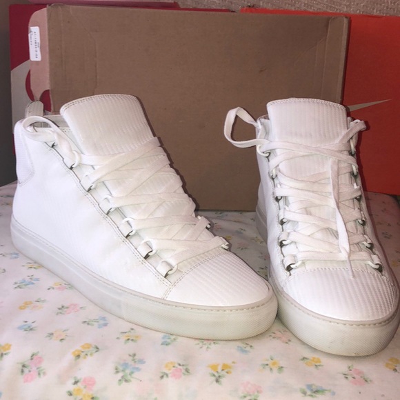 Canvas white Balenciaga Arena’s ❄️ - Picture 2 of 5